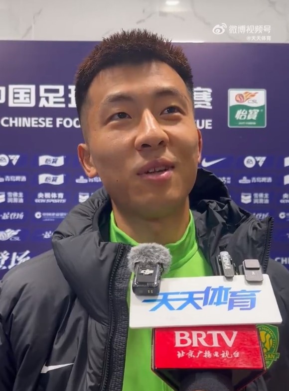  何宇鵬：在國(guó)安這個(gè)大家庭踢球是我的榮幸，希望讓勝利成為習(xí)慣