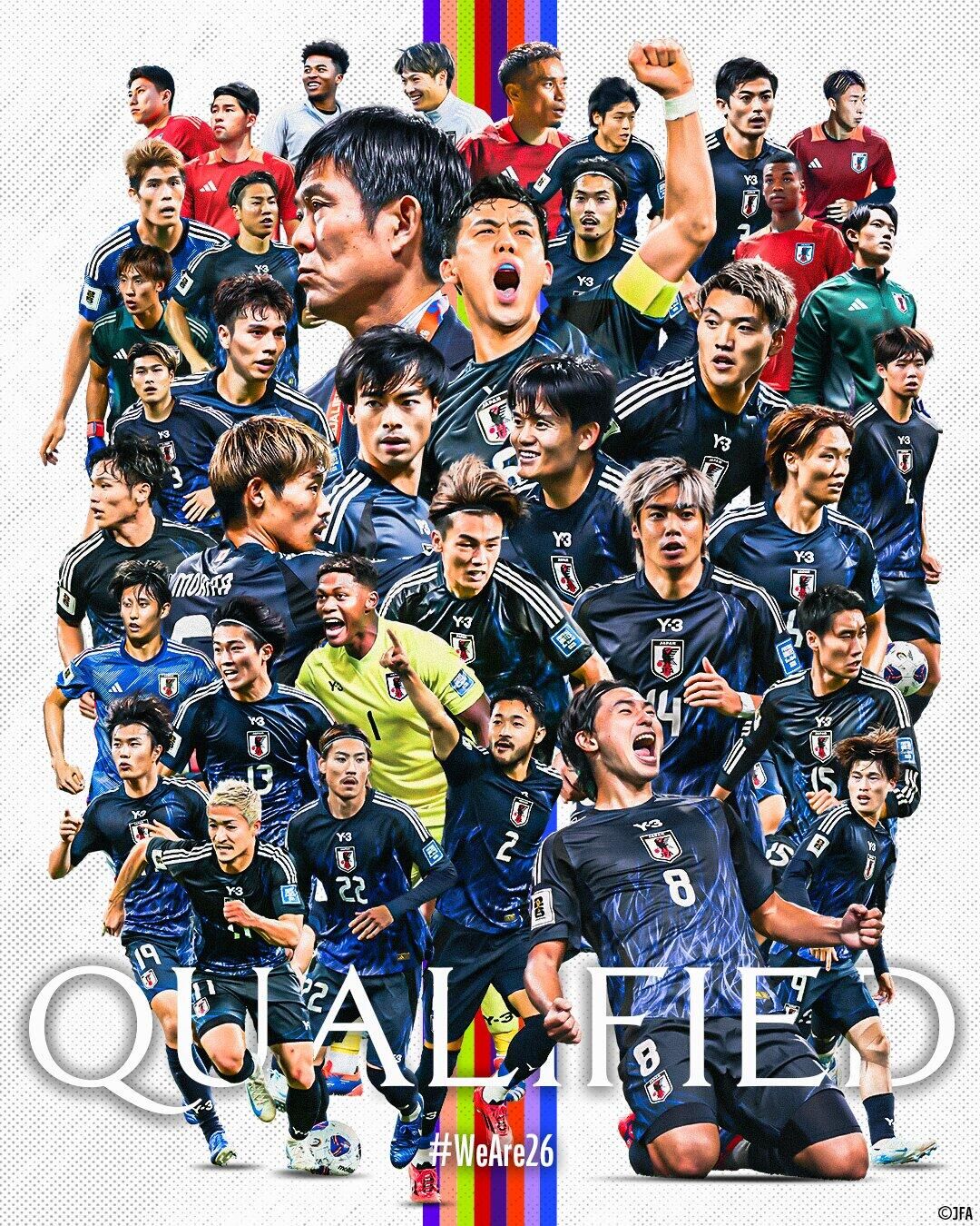  斷層領(lǐng)先！日本7輪6勝1平提前晉級(jí)世界杯，全球除東道主外首隊(duì)！
