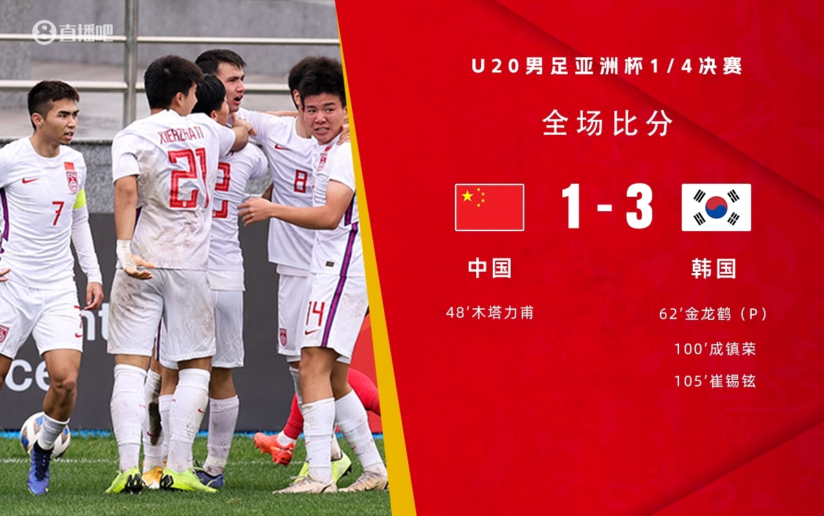  復(fù)仇！U22國(guó)足絕殺復(fù)仇韓國(guó)，2年前U20亞洲杯加時(shí)憾負(fù)無緣世青賽