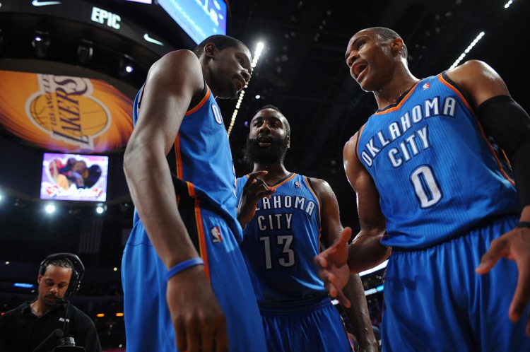  雷霆三少得分全部進入歷史前20！他們是NBA歷史最大的如果嗎？