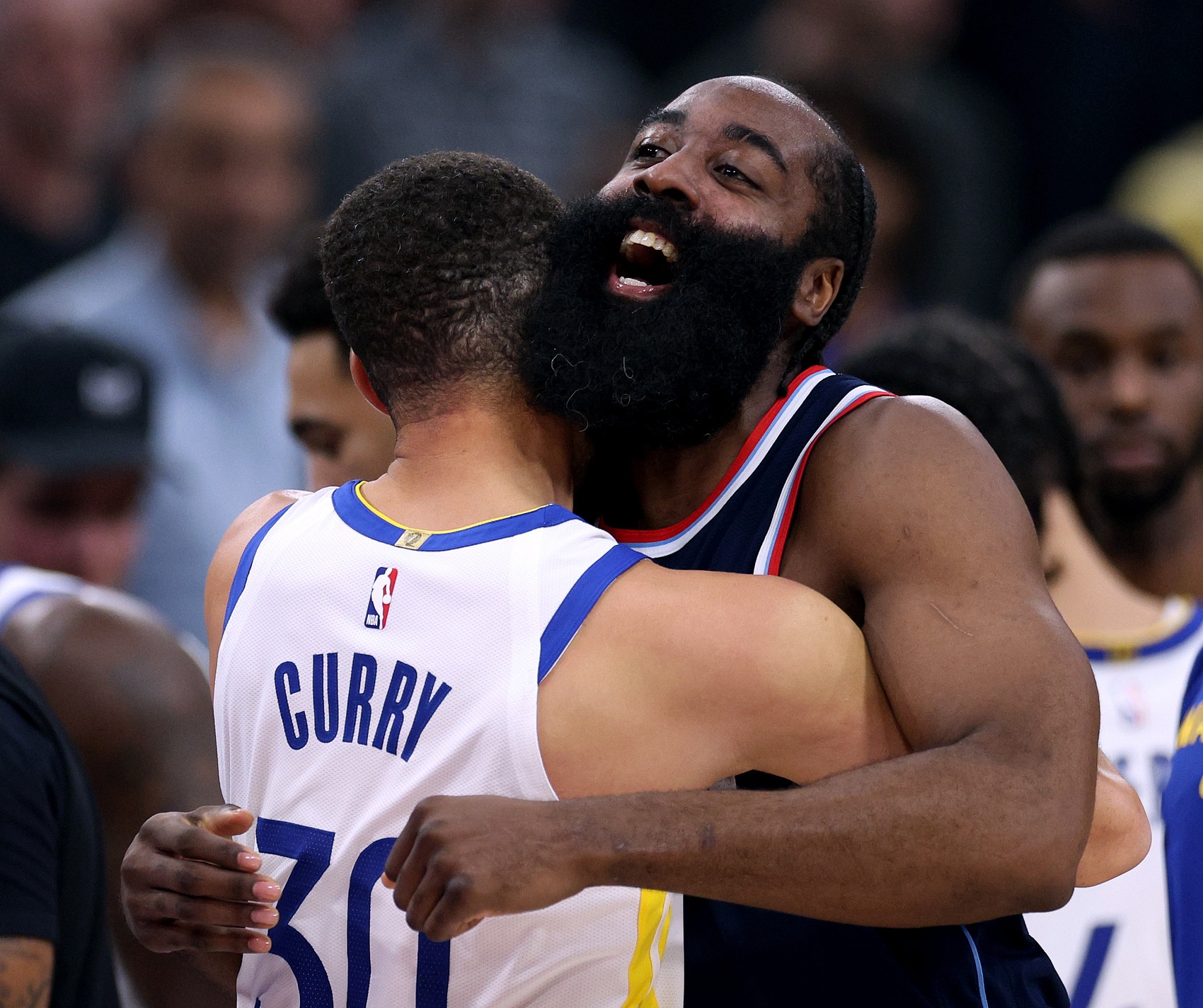  諸神黃昏！庫里哈登先后50+ NBA歷史首次兩名35歲以上球員轟50+！